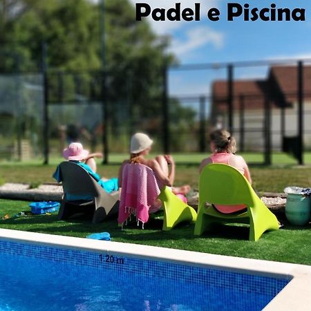 Poco E Meio - Padel & Pool Santiago da Guarda ภายนอก รูปภาพ