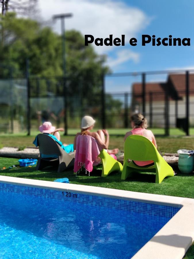 Poco E Meio - Padel & Pool Santiago da Guarda ภายนอก รูปภาพ